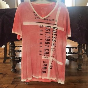 Men’s Guess T-Shirt, Size Large